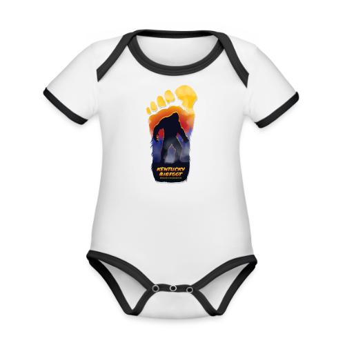 Kentucky Bigfoot - Organic Contrast SS Baby Bodysuit