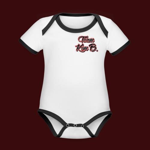 Team Kim B. - Organic Contrast SS Baby Bodysuit
