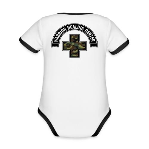 FIGHT2b - Organic Contrast SS Baby Bodysuit