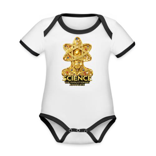 Science the Evolutionary Advocate - Organic Contrast SS Baby Bodysuit