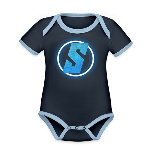 ShinyMachineGun - Organic Contrast SS Baby Bodysuit