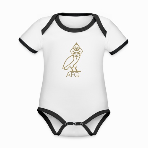 Novo Gold - Organic Contrast SS Baby Bodysuit