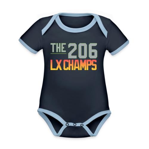 THE | 206 - Champs Wear - Fan Edition - Organic Contrast SS Baby Bodysuit