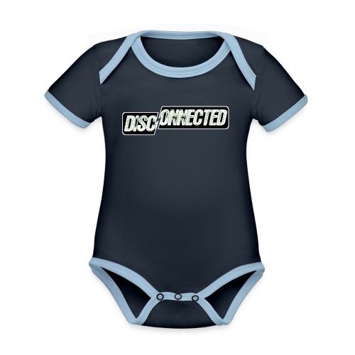 Disconnected - Organic Contrast SS Baby Bodysuit