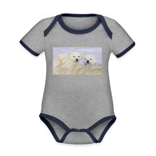 polarbears - Organic Contrast SS Baby Bodysuit