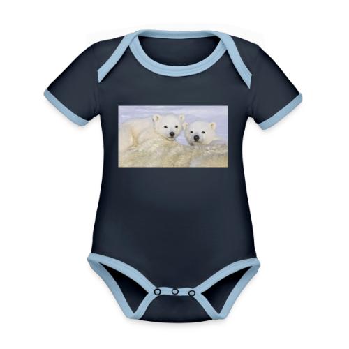 polarbears - Organic Contrast SS Baby Bodysuit
