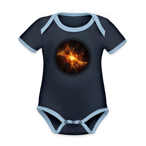 Big Bang: The Beginning of everything - Organic Contrast SS Baby Bodysuit