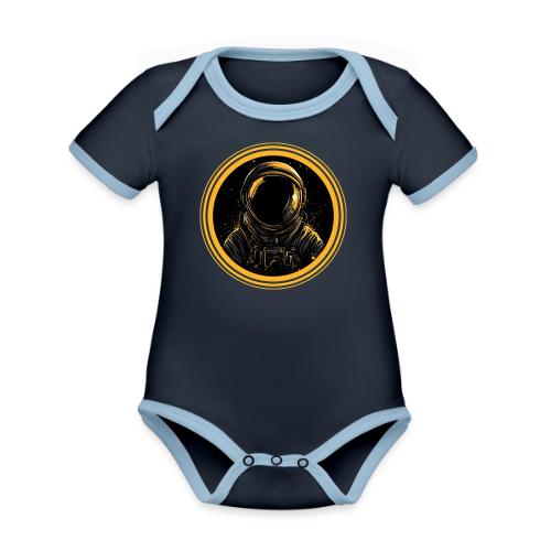 Astronaut: Suit Up for the Stars - Organic Contrast SS Baby Bodysuit
