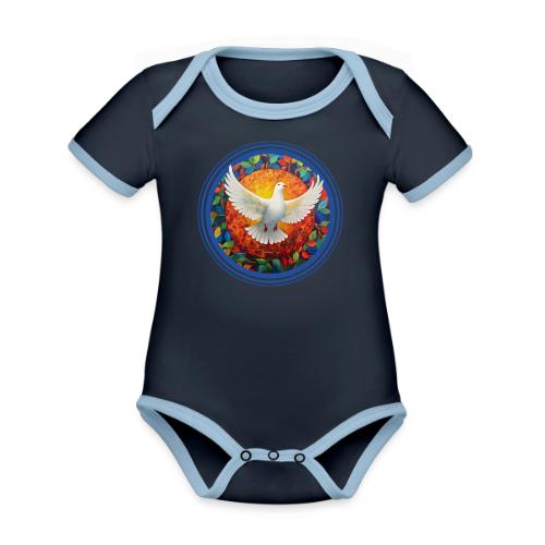 Flight of Hope - Organic Contrast SS Baby Bodysuit