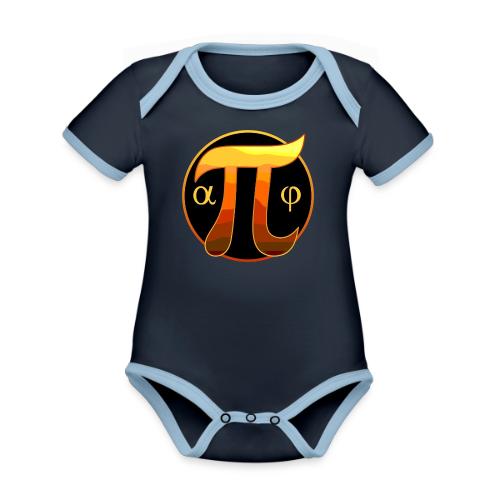 Trigonometry: Angles & Symbols - Organic Contrast SS Baby Bodysuit