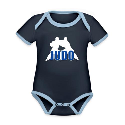 Judo Balance - Organic Contrast SS Baby Bodysuit