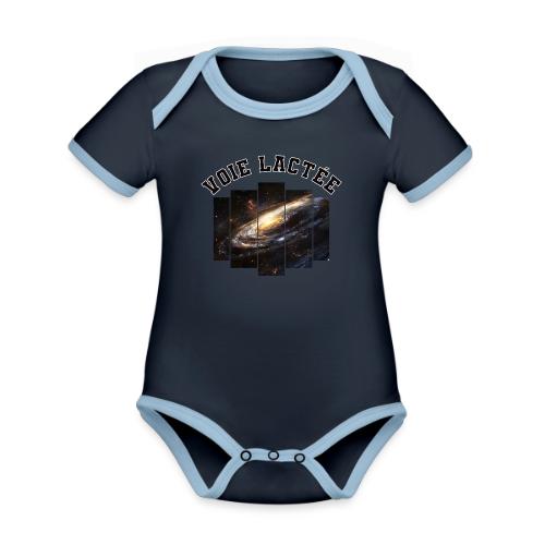The Milky Way: A Visual Tribute - Organic Contrast SS Baby Bodysuit