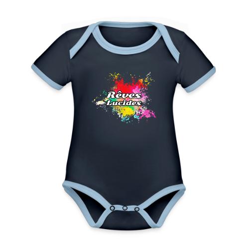 Lucid Dreams - Organic Contrast SS Baby Bodysuit
