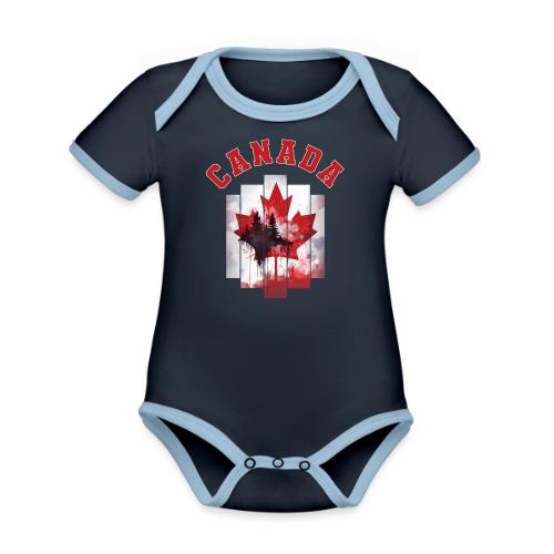 Canadian Pulse - Organic Contrast SS Baby Bodysuit