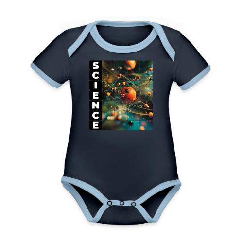 Atomic Science Vision - Organic Contrast SS Baby Bodysuit