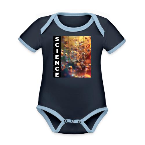 Nodes of Science - Organic Contrast SS Baby Bodysuit