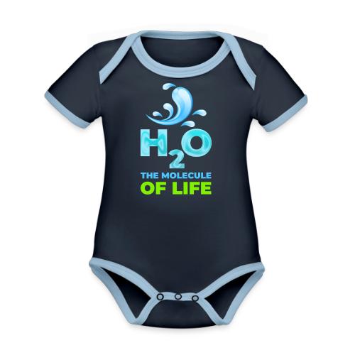 The Molecule of Life - Organic Contrast SS Baby Bodysuit