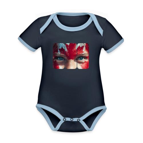 Canada: Northern Spirit - Organic Contrast SS Baby Bodysuit
