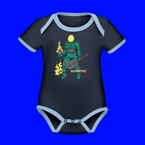 Afronaut - Organic Contrast SS Baby Bodysuit