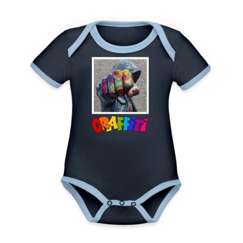 Graffiti: Urban Expression - Organic Contrast SS Baby Bodysuit