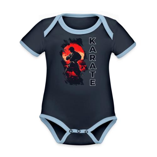 Karate: the art of self-mastery - Organic Contrast SS Baby Bodysuit