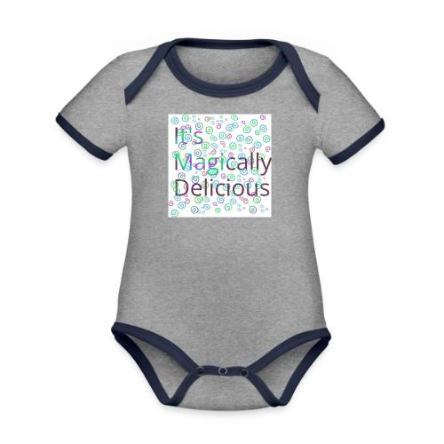 Magically - Organic Contrast SS Baby Bodysuit