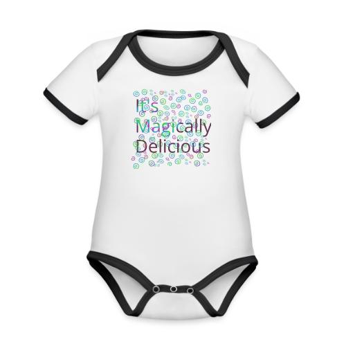 Magically - Organic Contrast SS Baby Bodysuit