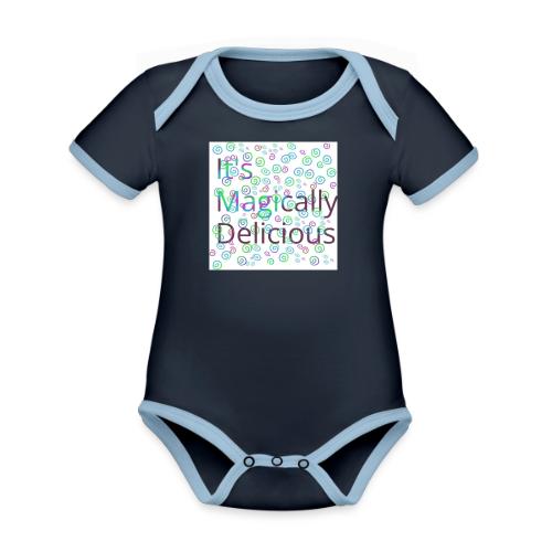 Magically - Organic Contrast SS Baby Bodysuit