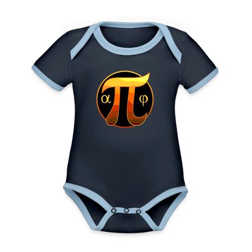 Trigonometry: Angles & Symbols - Organic Contrast SS Baby Bodysuit