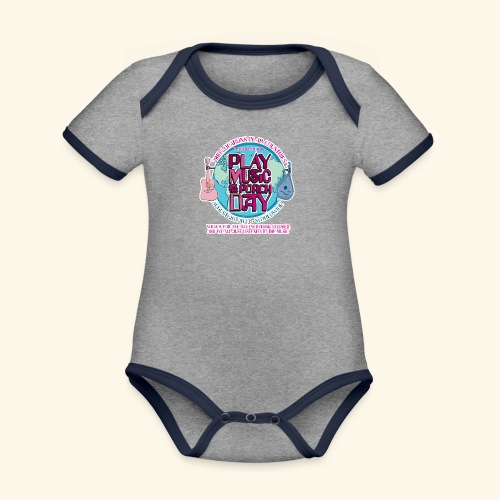2023 Participant - Organic Contrast SS Baby Bodysuit