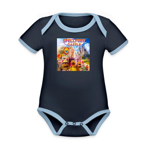 SPELLFURY CASTLE - Organic Contrast SS Baby Bodysuit