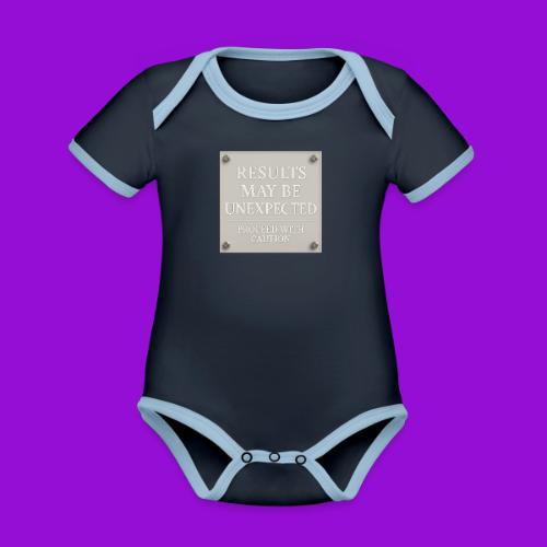 Results - White - Organic Contrast SS Baby Bodysuit