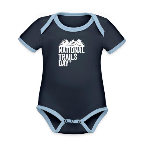 National Trails Day - Organic Contrast SS Baby Bodysuit