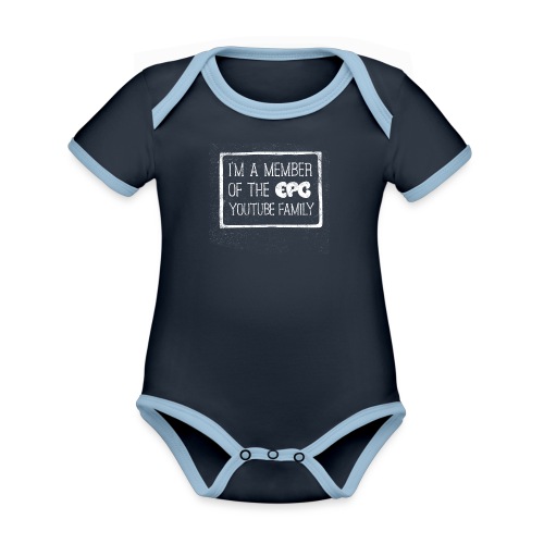 EPC Stamp #2 - Organic Contrast SS Baby Bodysuit