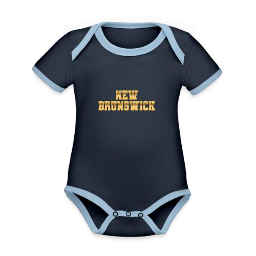 New Brunswick - Organic Contrast SS Baby Bodysuit