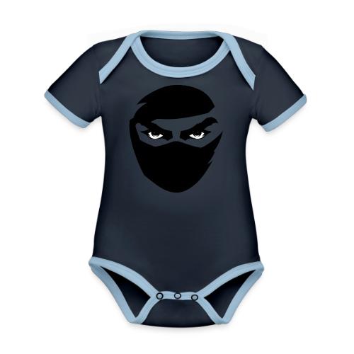 Shadow Veil Warrior - Organic Contrast SS Baby Bodysuit
