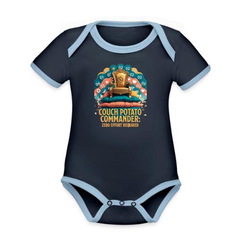 Dad Tax Collector T Shirt - Organic Contrast SS Baby Bodysuit
