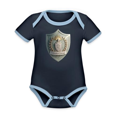 Women's Day Legacy T Shirt, Empowerment Gift 2026 - Organic Contrast SS Baby Bodysuit