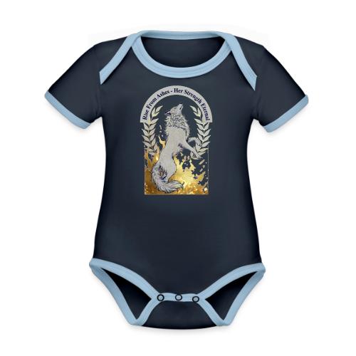 Women's Day Legacy T Shirt, Empowerment Gift 2026 - Organic Contrast SS Baby Bodysuit