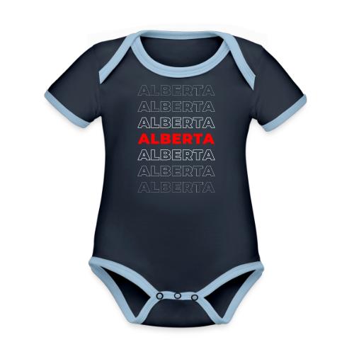 Alberta Accent - Organic Contrast SS Baby Bodysuit