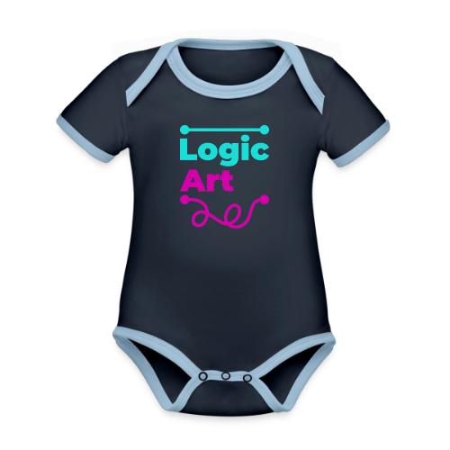 Art vs Logic - Organic Contrast SS Baby Bodysuit