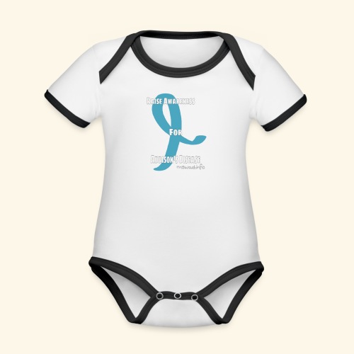 Raise Awareness Addisons - Organic Contrast SS Baby Bodysuit
