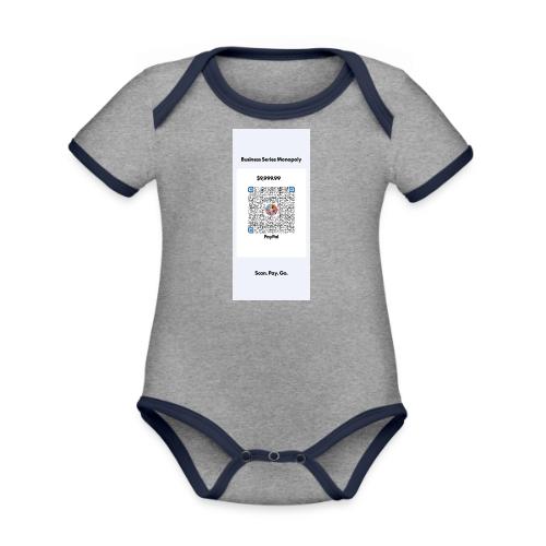 pp my qrcode 1758477437583 - Organic Contrast SS Baby Bodysuit