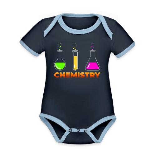 Chemistry: Elements in Motion - Organic Contrast SS Baby Bodysuit