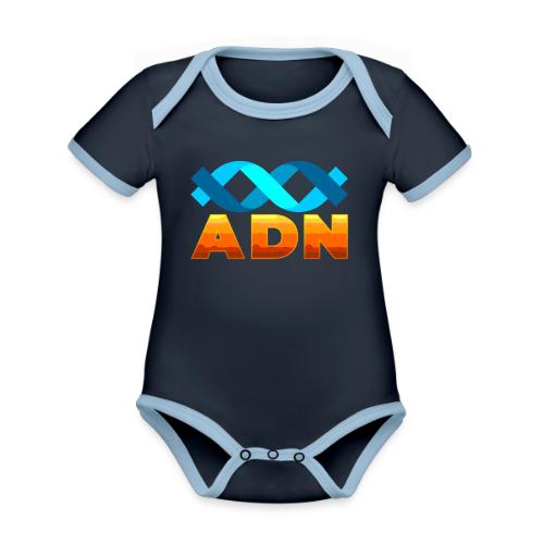 DNA: Coded to Be - Organic Contrast SS Baby Bodysuit