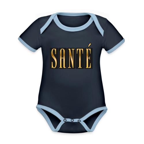 Golden Health - Organic Contrast SS Baby Bodysuit