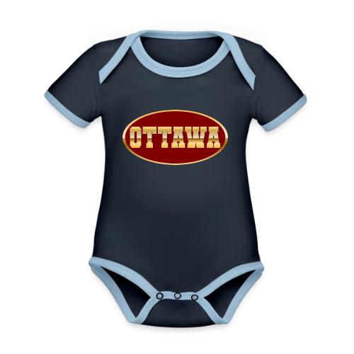 Golden Pulse – Ottawa - Organic Contrast SS Baby Bodysuit