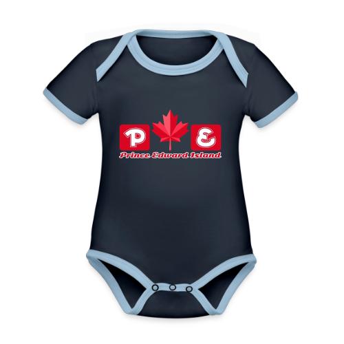 Prince Edward Island, province of Canada - Organic Contrast SS Baby Bodysuit