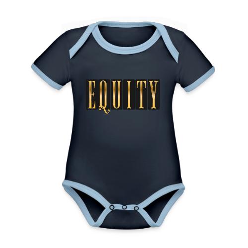 Golden Equity - Organic Contrast SS Baby Bodysuit
