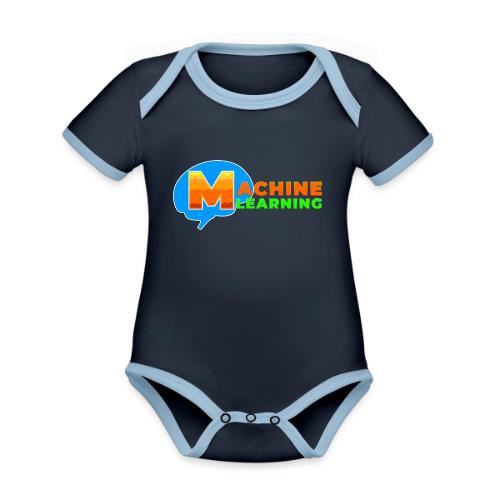 Machine learning - Organic Contrast SS Baby Bodysuit